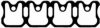 BGA RC9331 Gasket, cylinder head cover